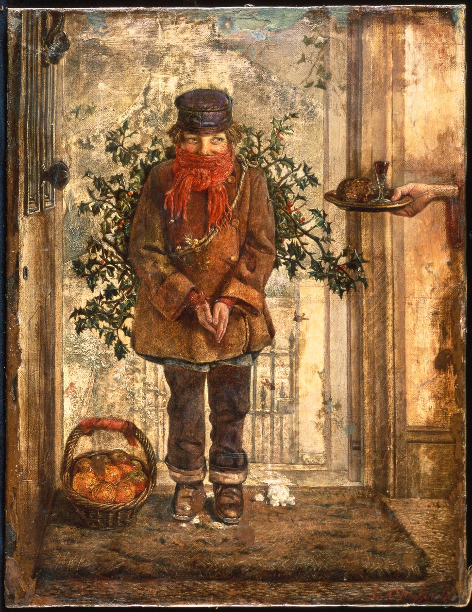 Vánoce (olej na plátně) od John Anster Fitzgerald