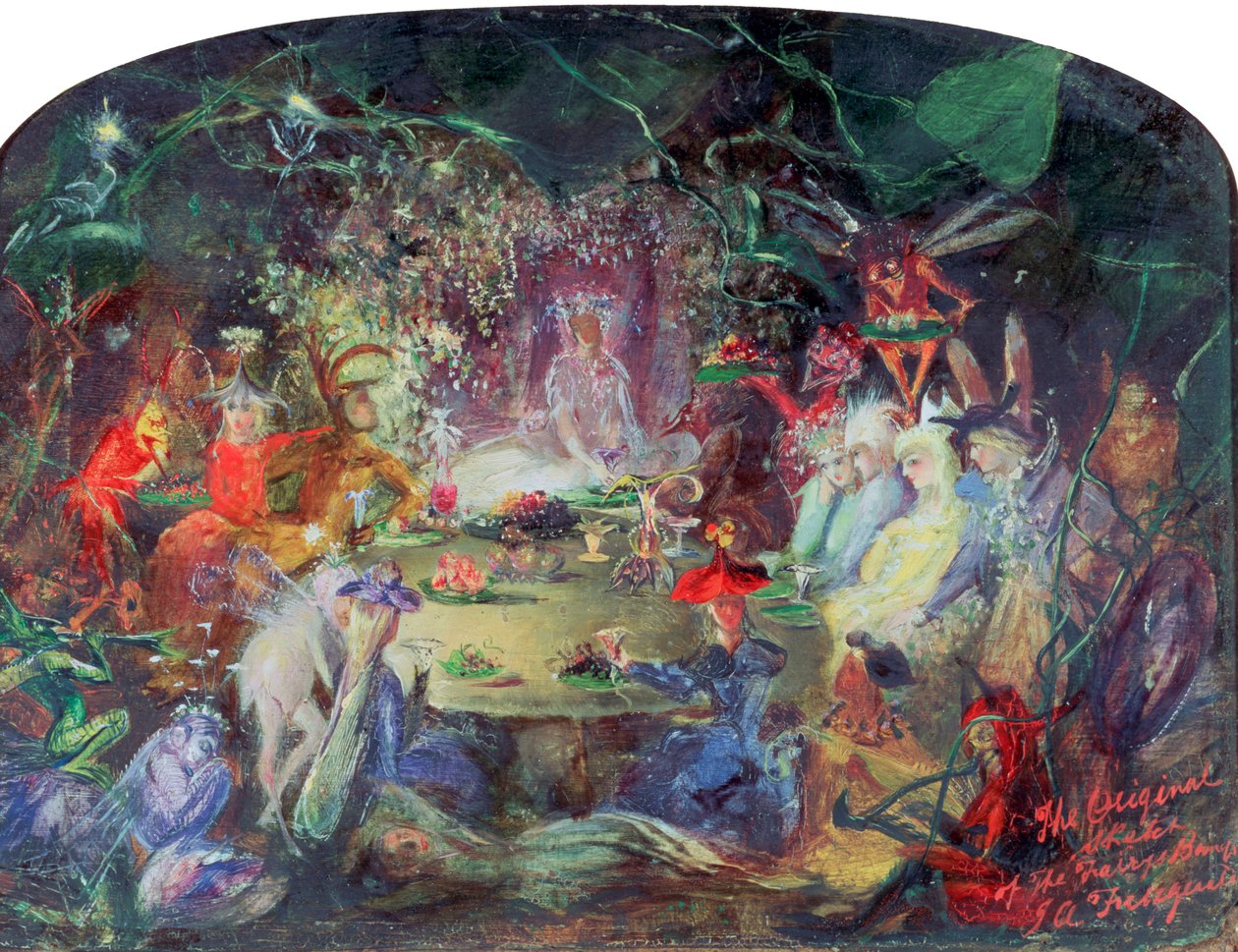 Pohádková hostina, 1832-1906 od John Anster Fitzgerald