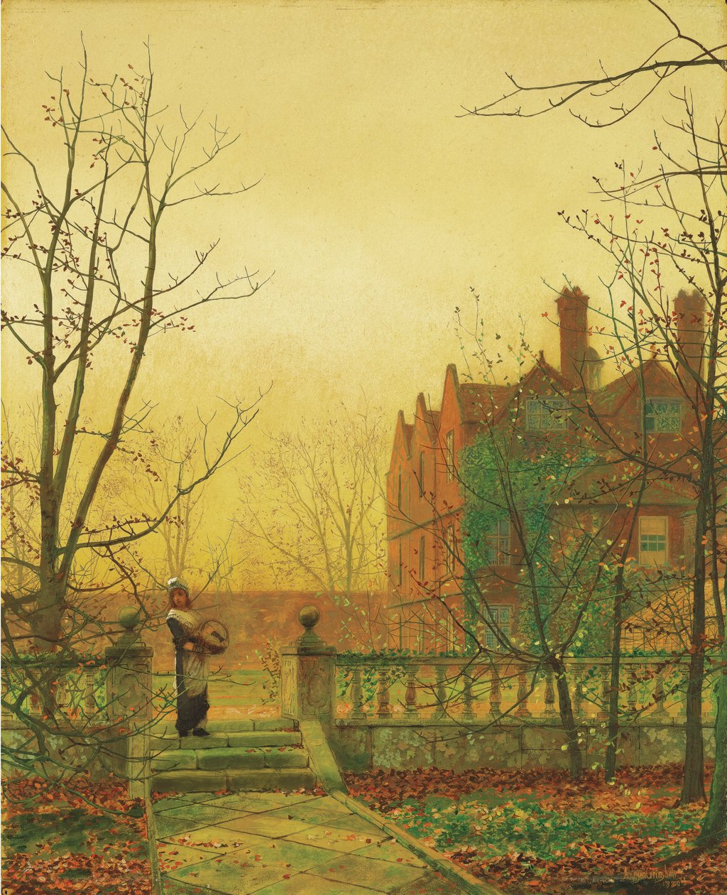 Podzimní zlato od John Atkinson Grimshaw