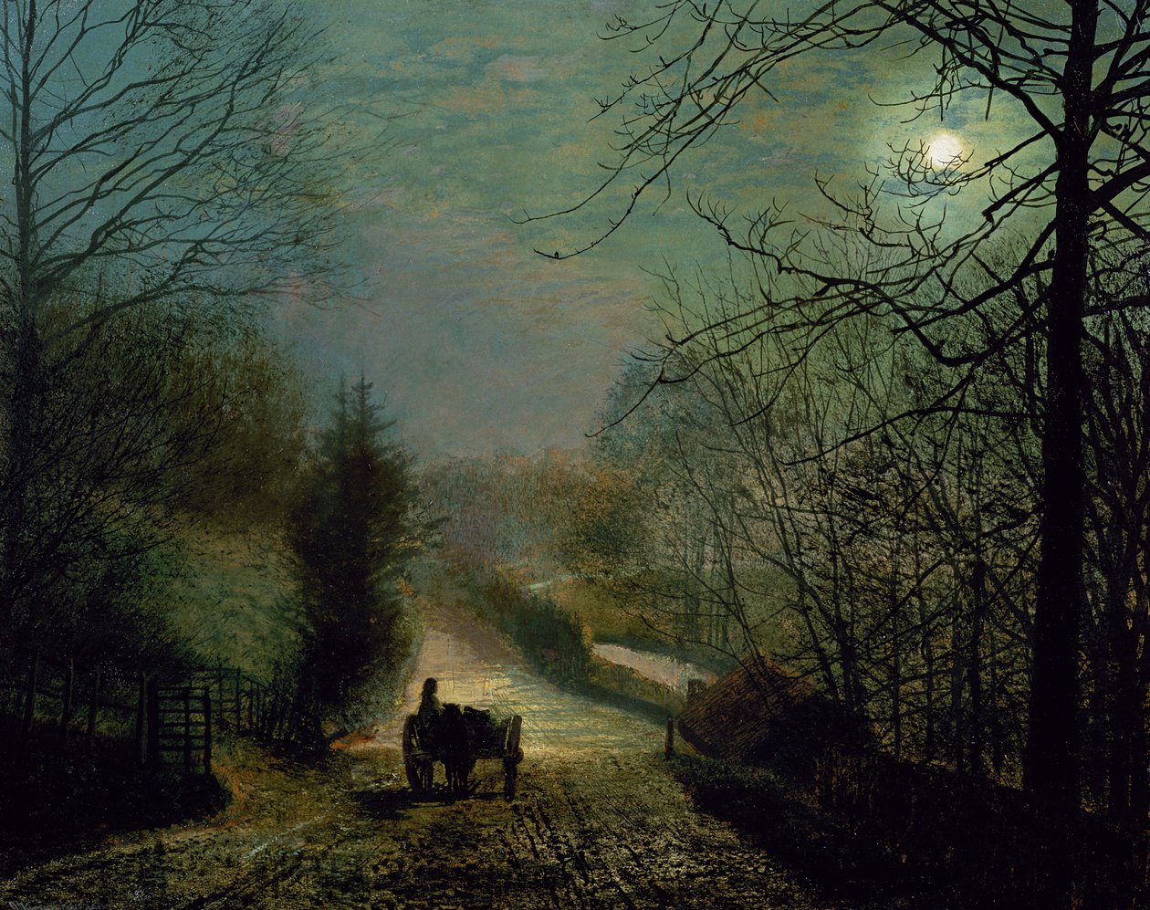 Forge Valley od John Atkinson Grimshaw