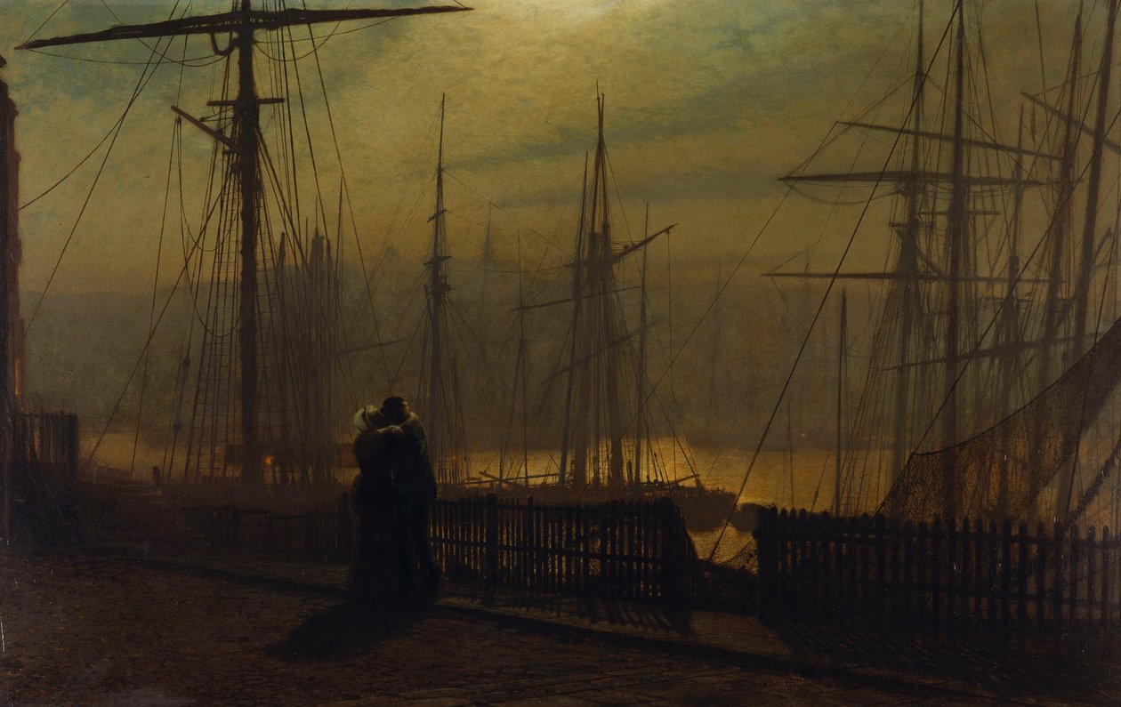 Opět doma od John Atkinson Grimshaw