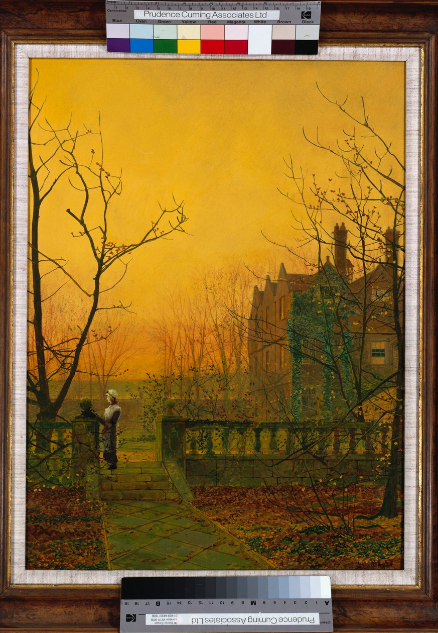 Knostrop Hall, Leeds od John Atkinson Grimshaw