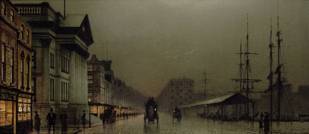 Liverpool, 1893 od John Atkinson Grimshaw