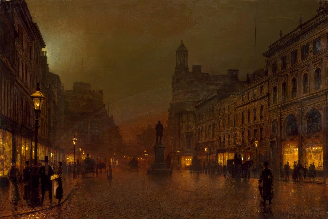 Manchester (Anglie), od John Atkinson Grimshaw