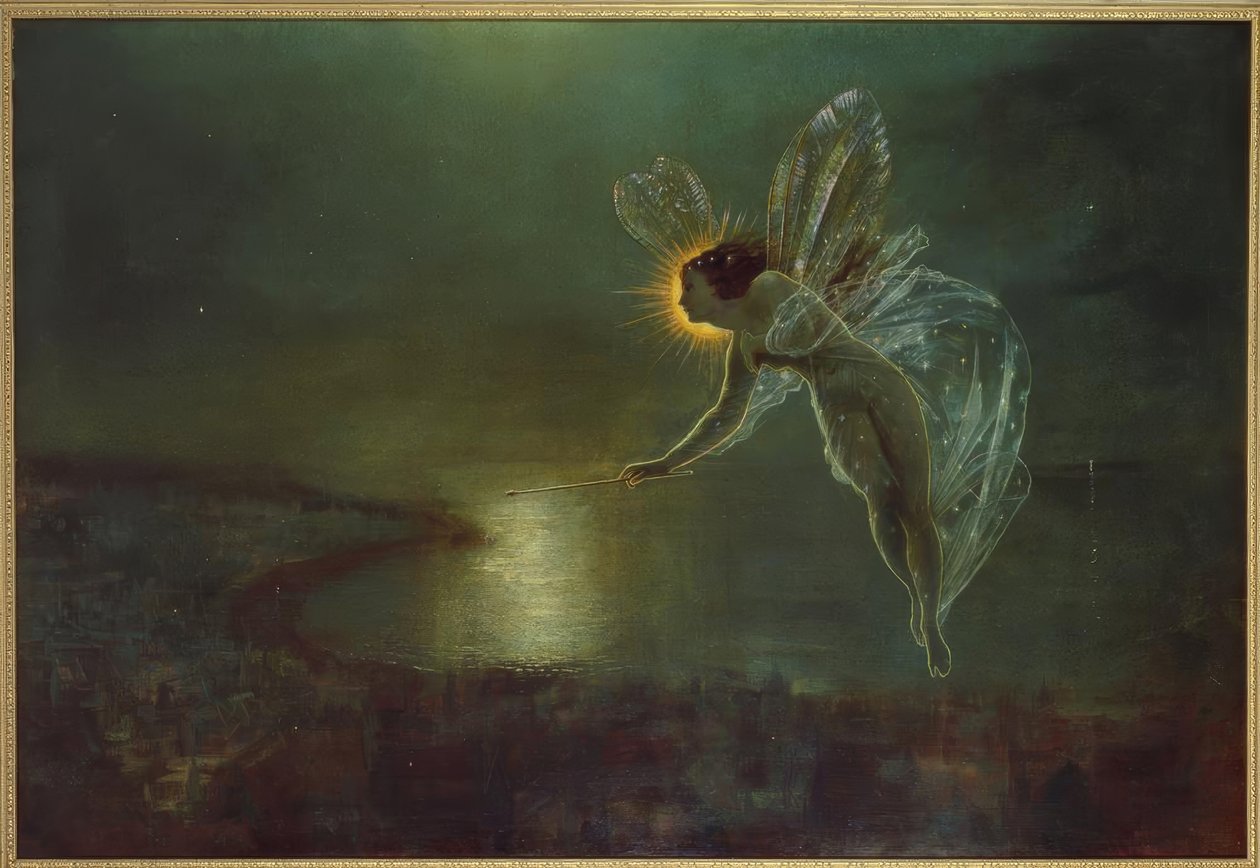 Duch noci od John Atkinson Grimshaw