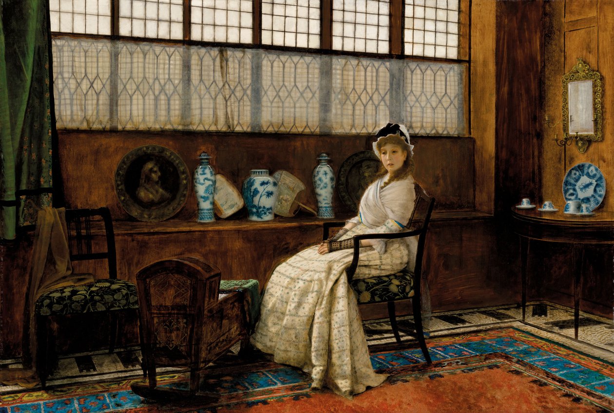 The Cradle Song, 1878. od John Atkinson Grimshaw