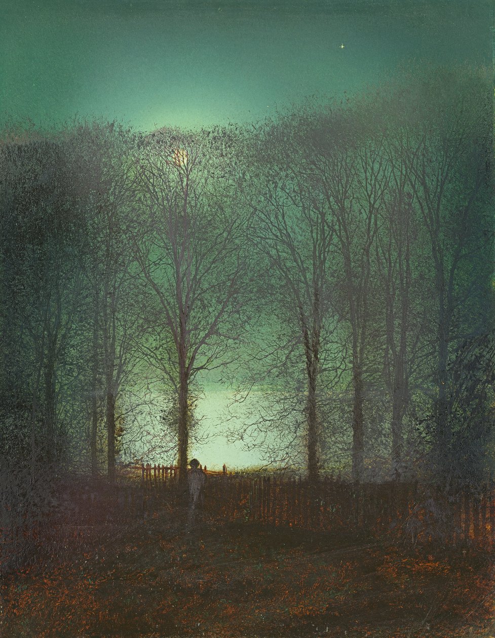 Neznámý obrázek od John Atkinson Grimshaw