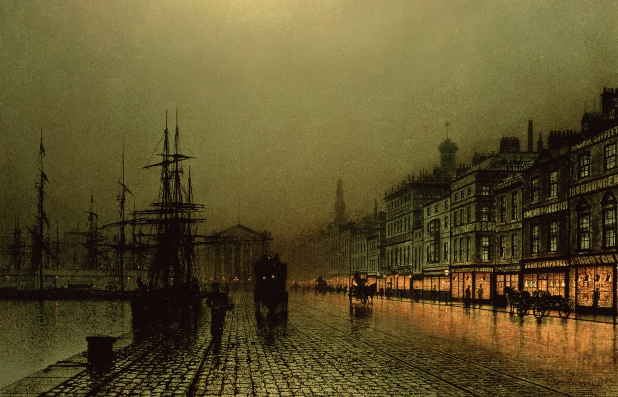 Neznámý obrázek od John Atkinson Grimshaw