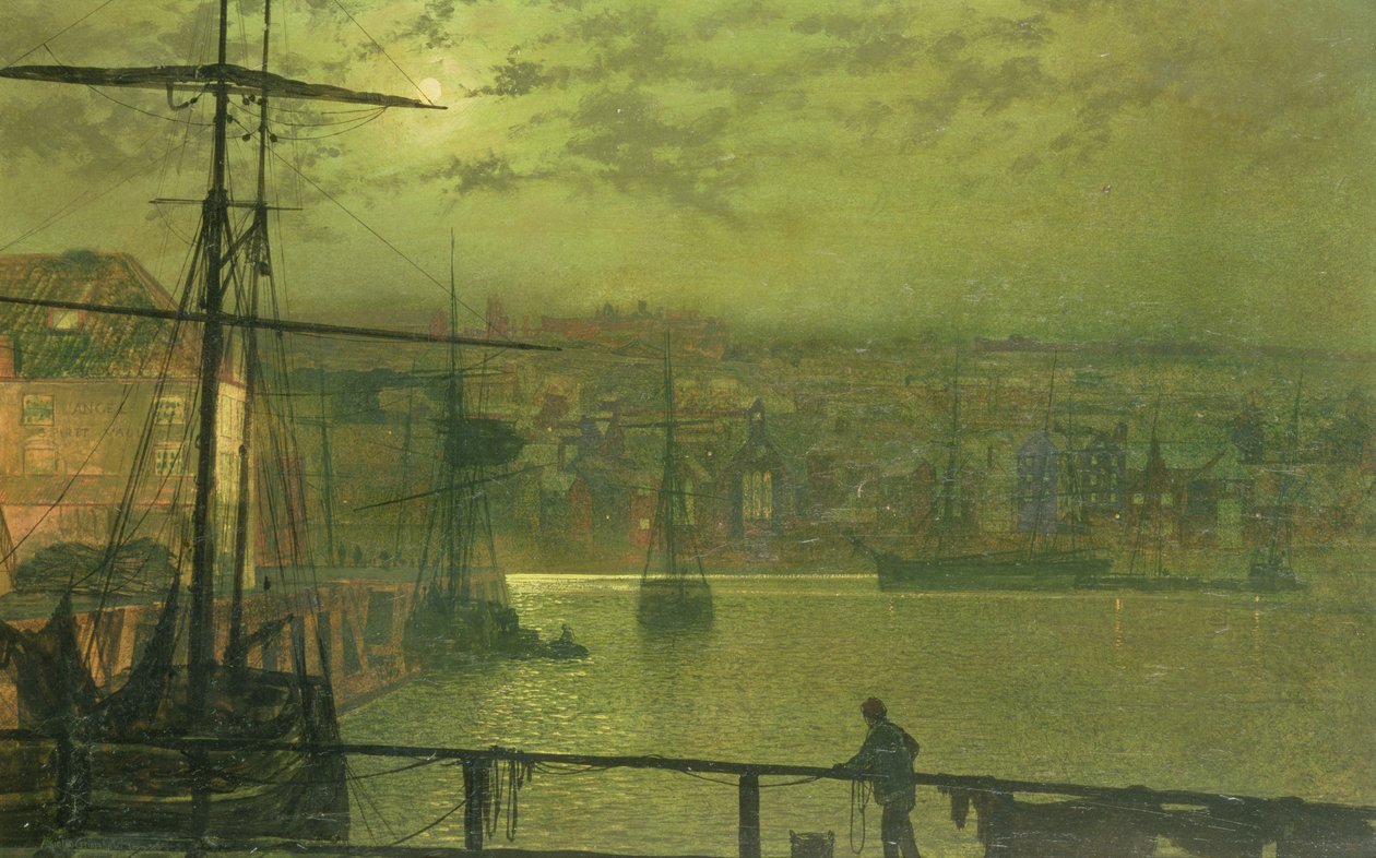 Neznámý obrázek od John Atkinson Grimshaw
