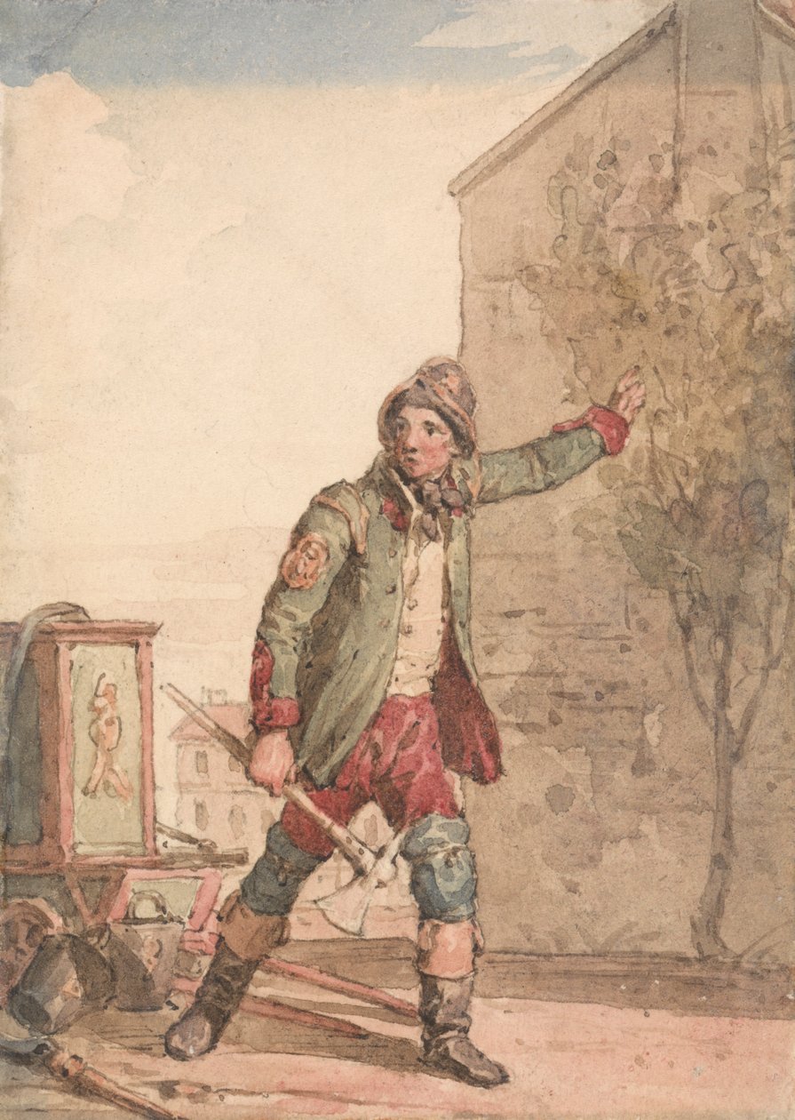 Požárník od John Augustus Atkinson