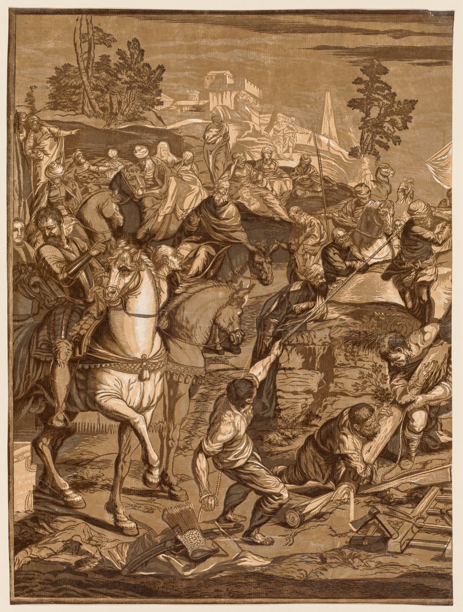 Ukřižování, 1741. od John Baptist Jackson