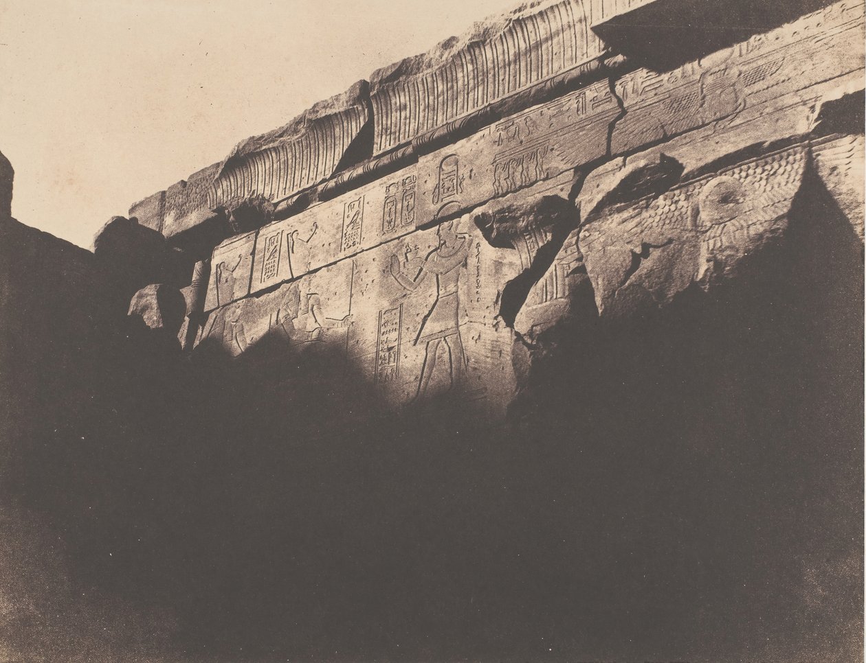 Dakkeh, 1853-54. od John Beasley Greene