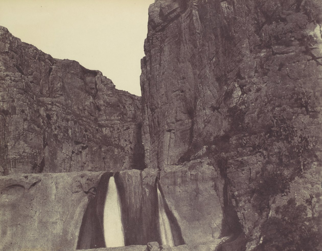 Vodopád, Constantine, 1856. od John Beasley Greene