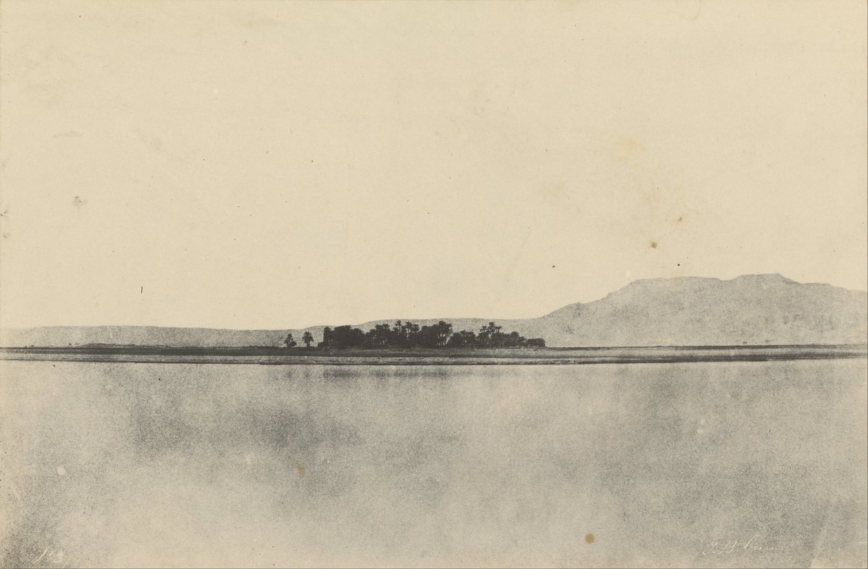 Théby, vesnice Ghezireh od John Beasly Greene