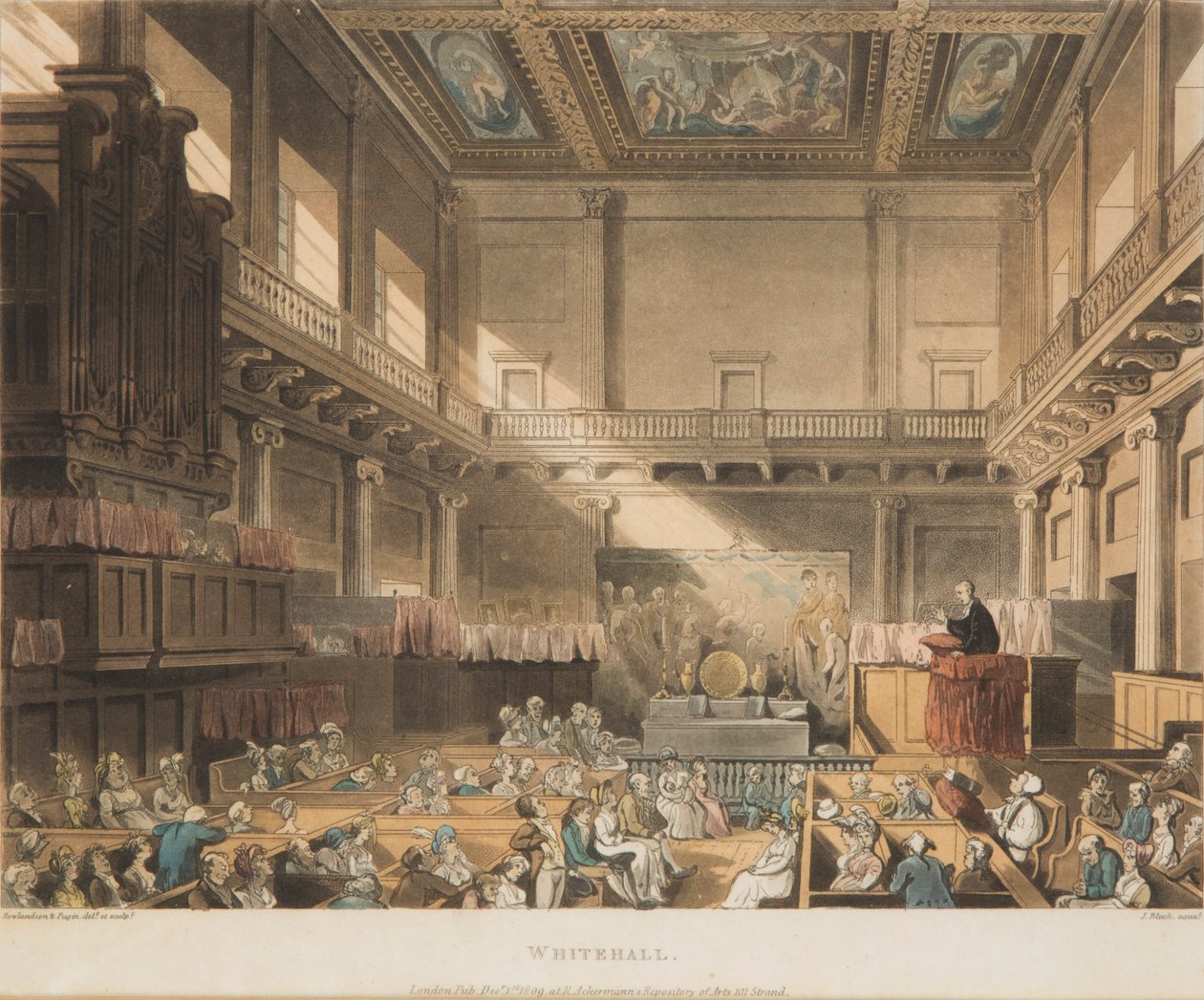 Kaple Whitehall od John Bluck