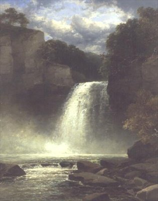 Vodopádová scéna od John Brandon Smith