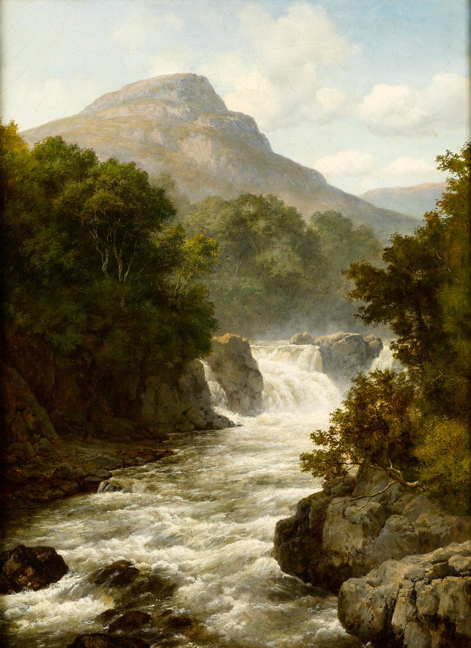 Highland Falls, Skotsko od John Brandon Smith