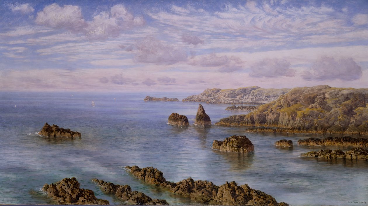 Jižní pobřeží Guernsey, 1875. od John Brett