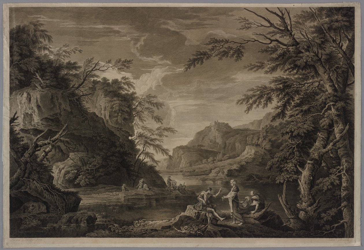 Apollo a Sibyla, 1779. od John Browne