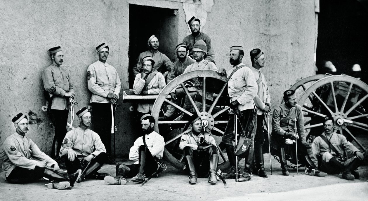 Členové královského dělostřelectva od John Burke