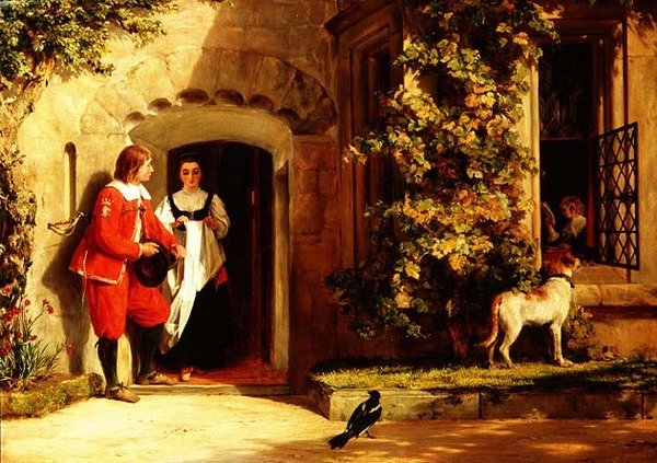 Čekání na odpověď od John Callcott Horsley