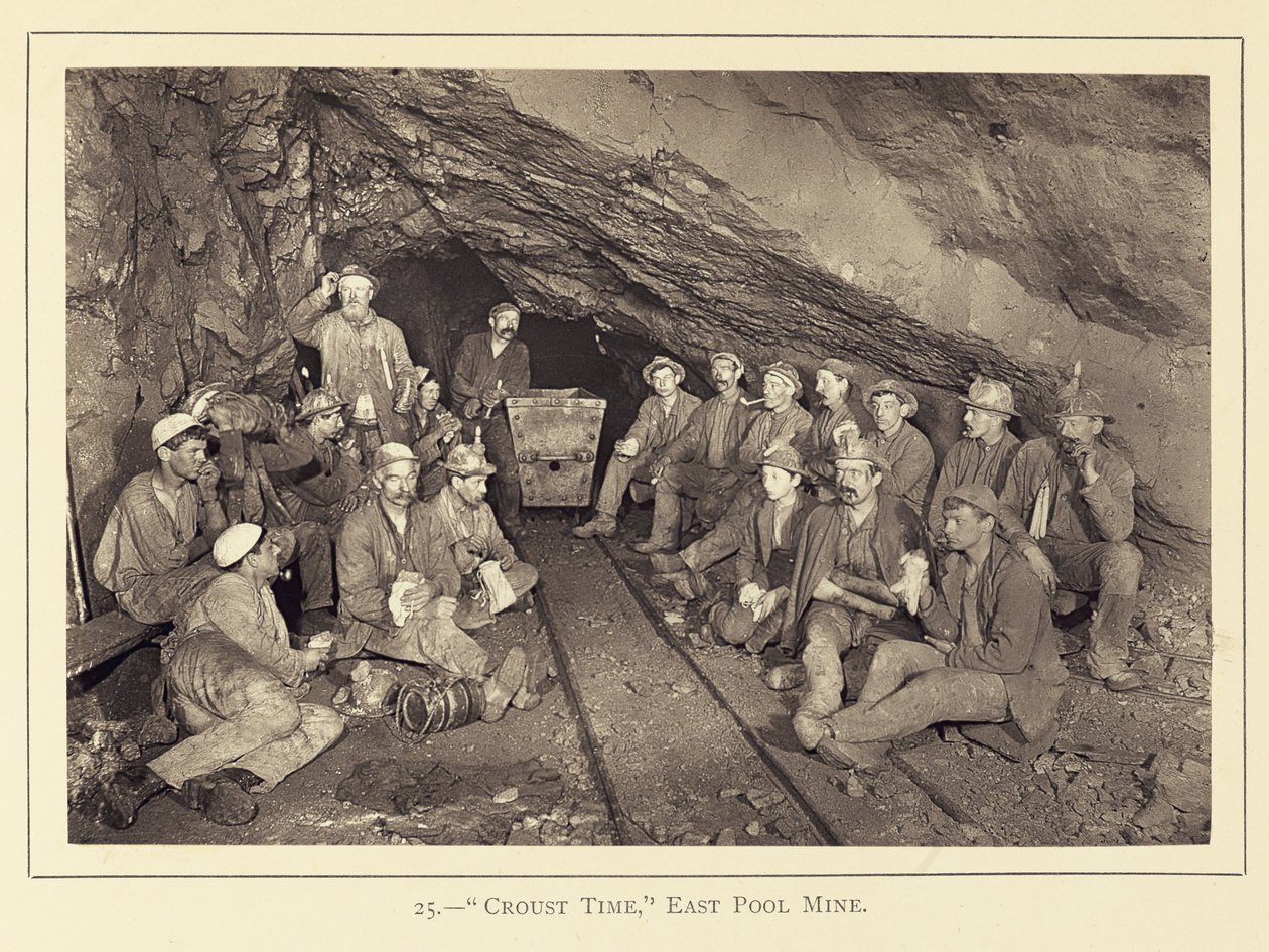 "Croust Time", East Pool Mine od John Charles Burrow