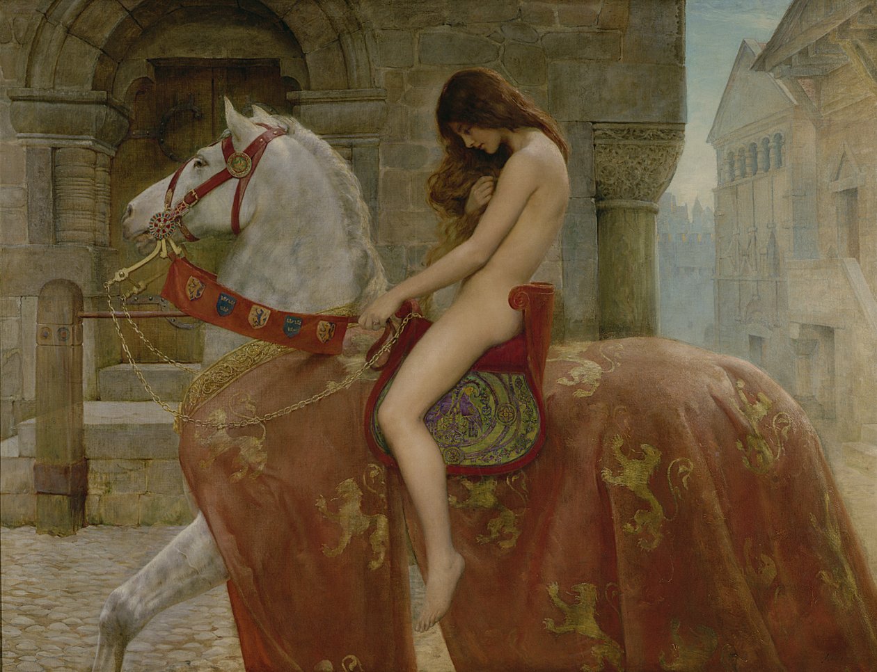Paní Godiva od John Collier