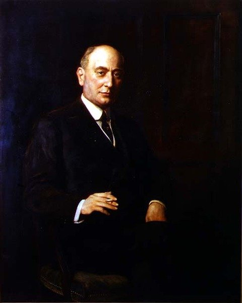 Portrét sira Landona Ronalda od John Collier