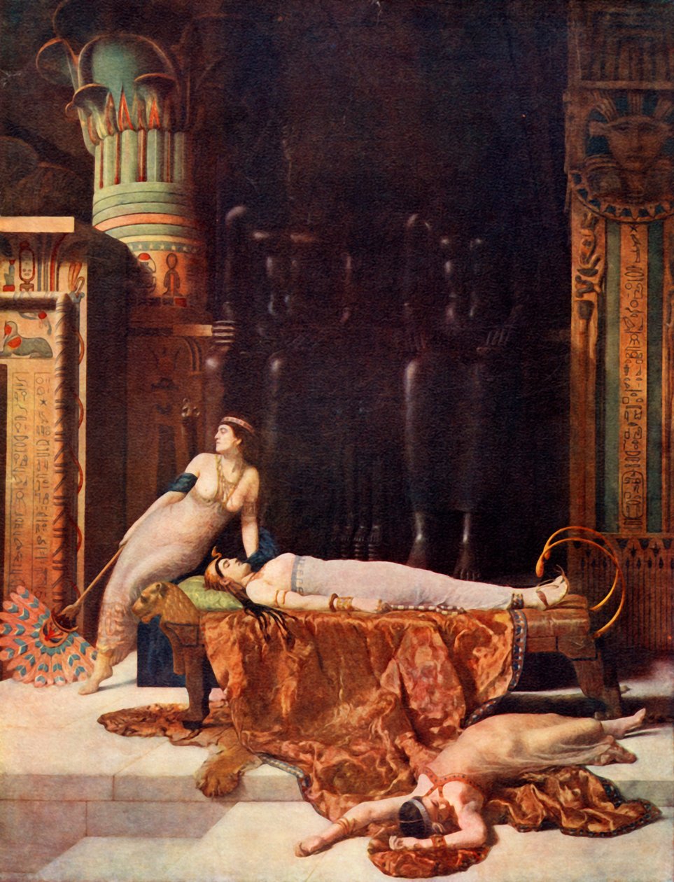 Smrt Kleopatry, 1890. od John Collier