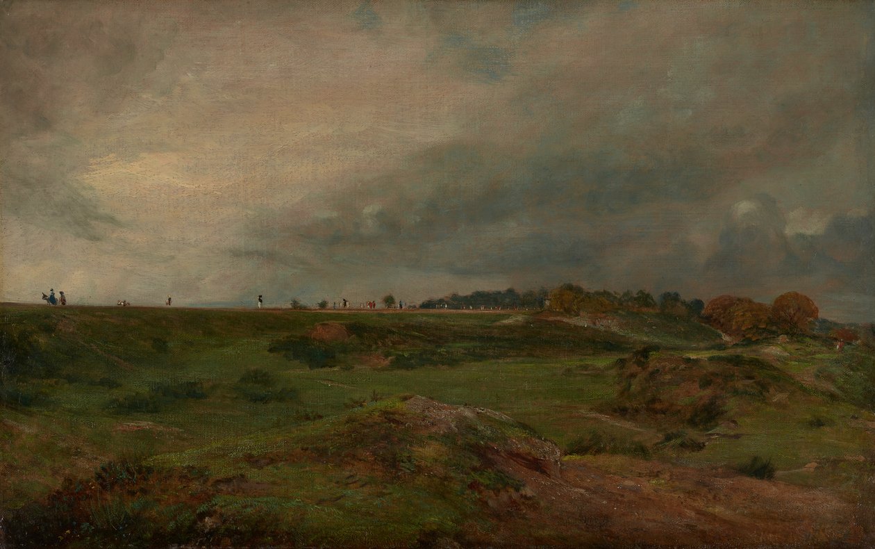 Cesta přes Hampstead Heath od John Constable