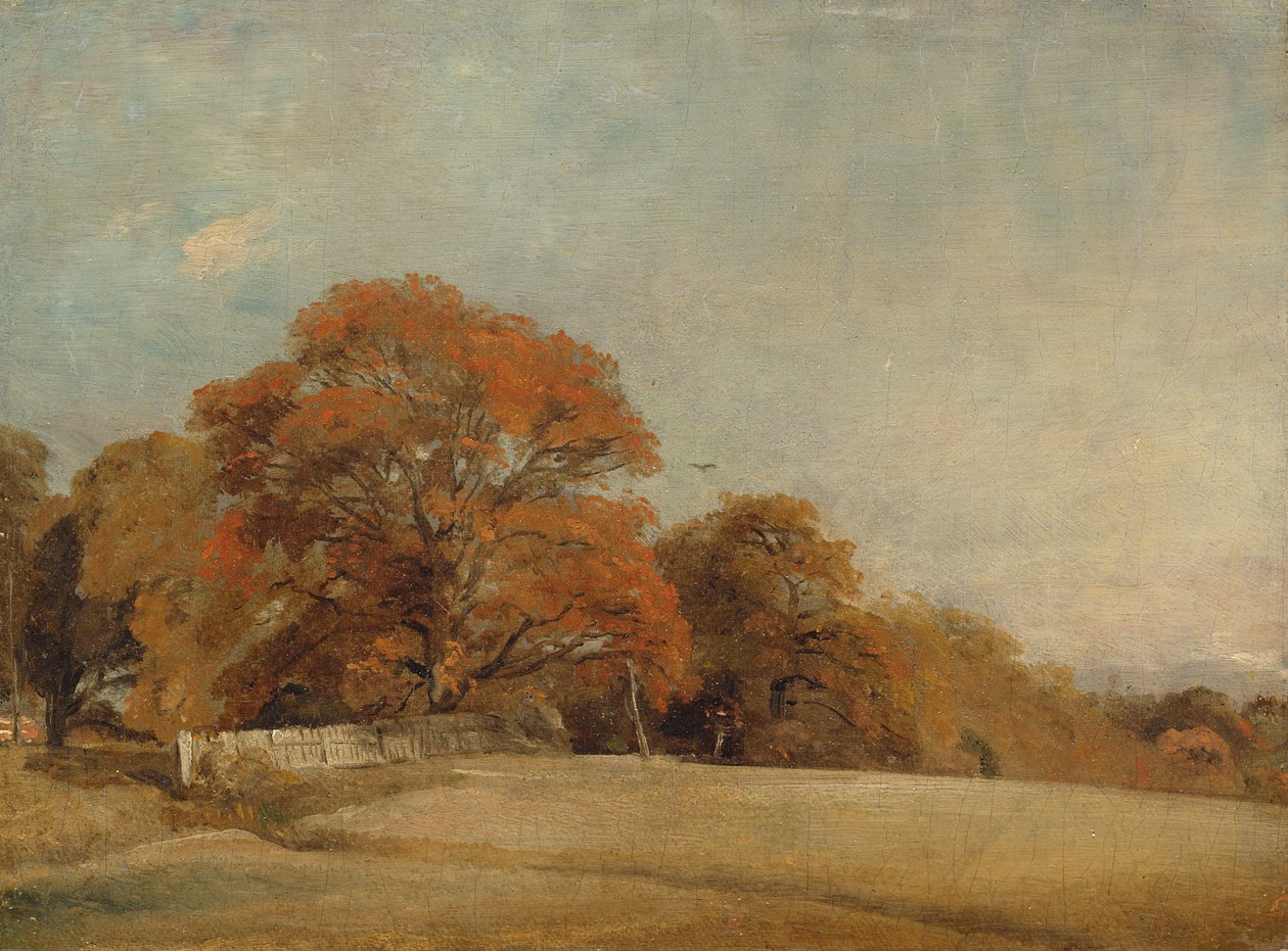 Autumnal Landscape at East Bergholt, c.1805-08 od John Constable