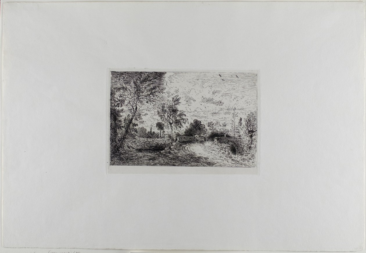 Starý most v Salisbury od John Constable