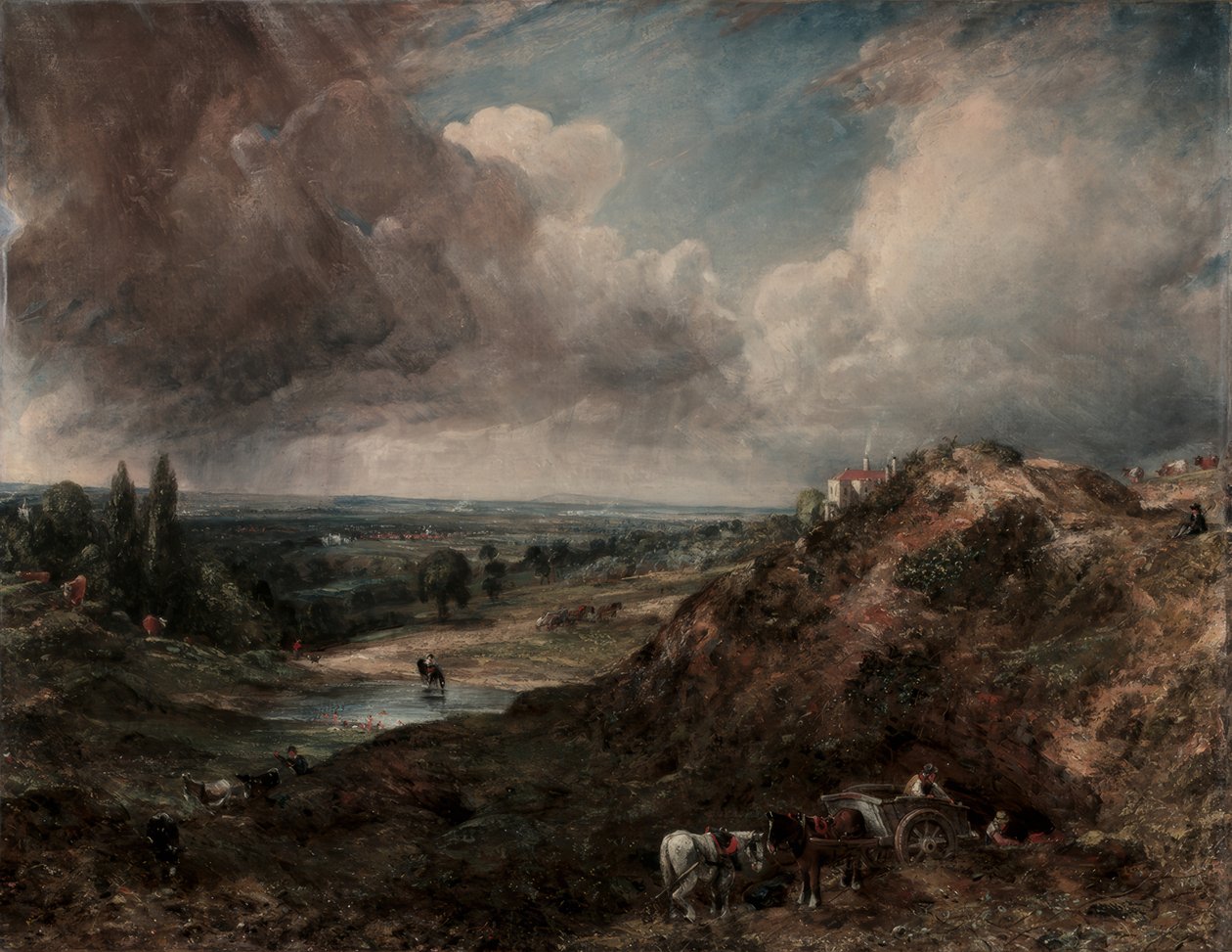 Branch Hill Pond, Hampstead od John Constable