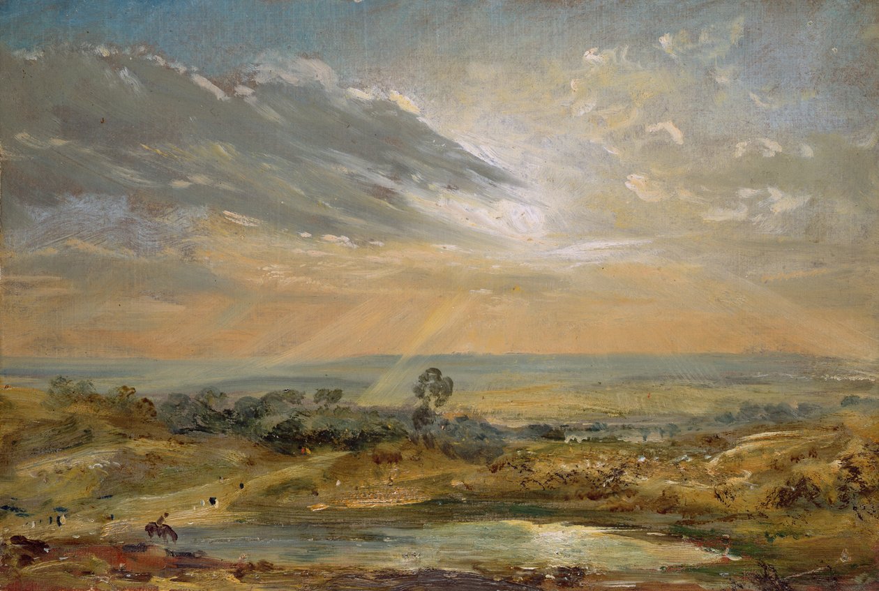 Branch Hill Pond, Hampstead od John Constable