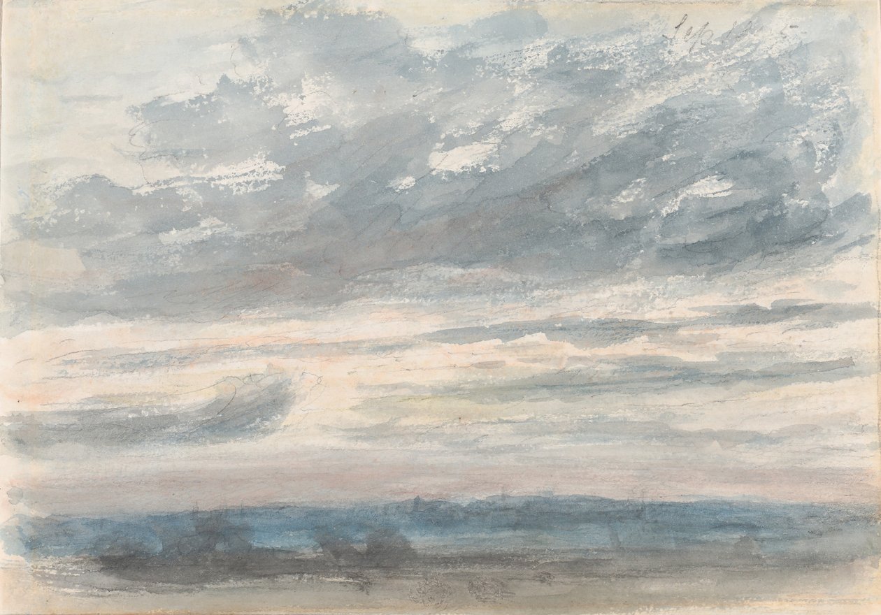 Studie mraků, 1830-35. od John Constable