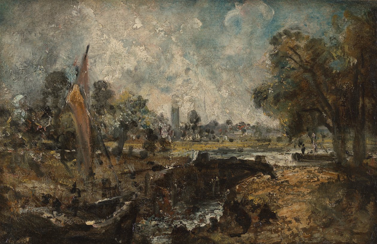 Dedhamský zámek od John Constable