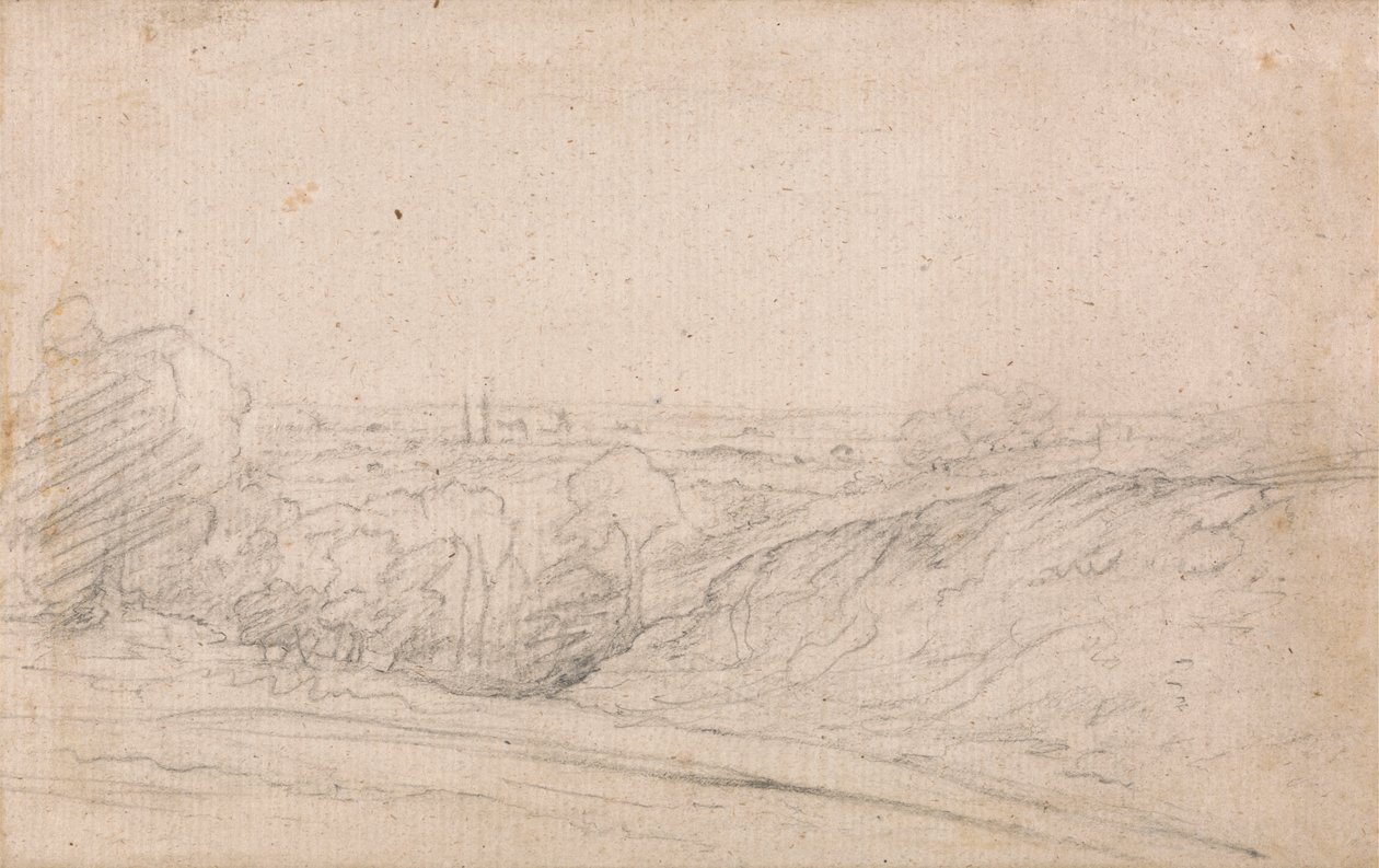 Dedham Vale z Langhamu od John Constable