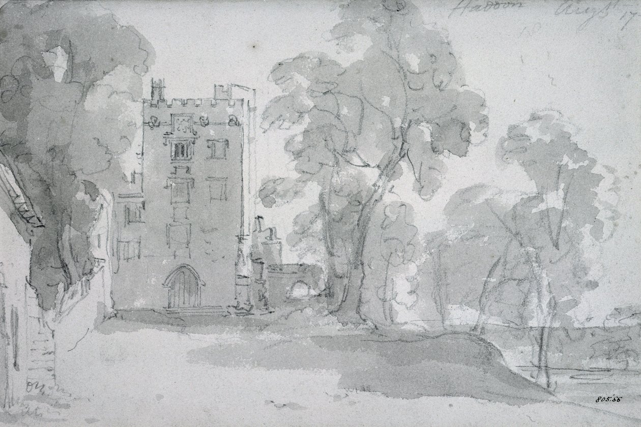 Haddon Hall od John Constable