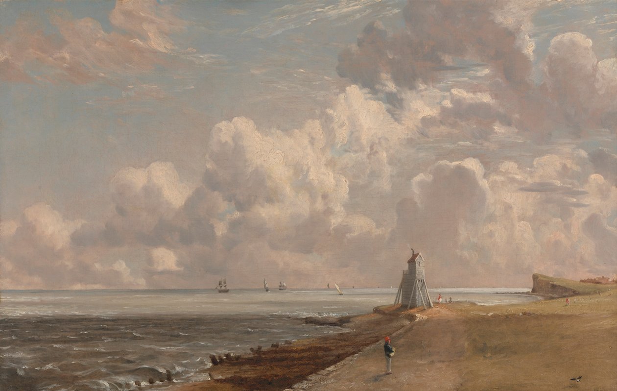 Harwich: Nízký maják a Beacon Hill od John Constable