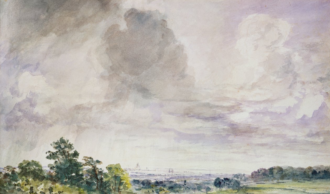 Londýn z Hampstead Heath od John Constable