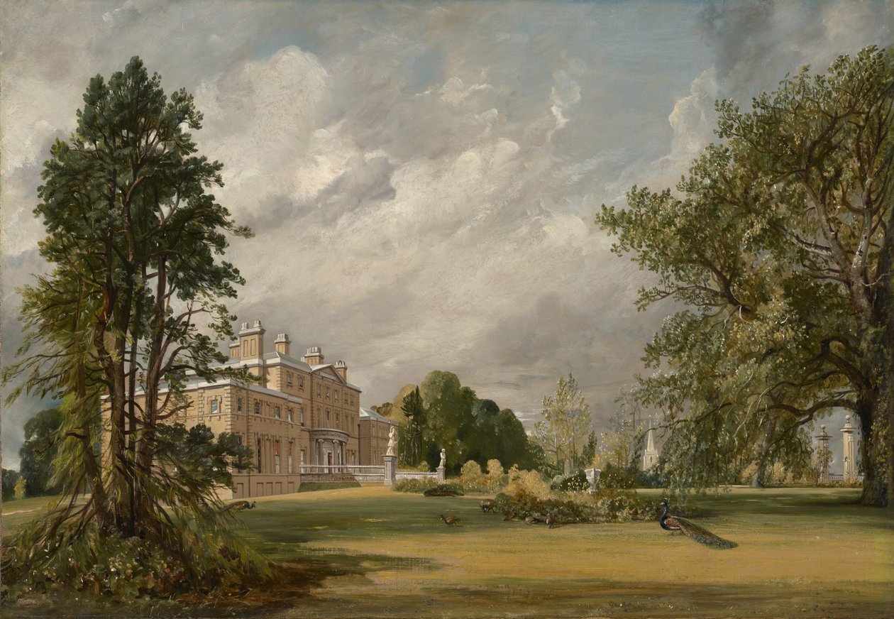 Malvern Hall, 1821 od John Constable