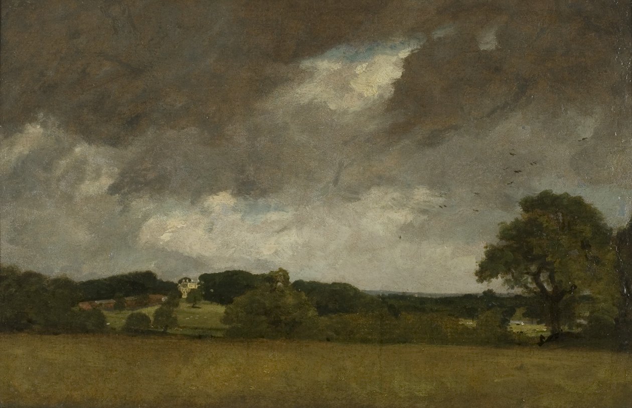 Malvern Hall z jihozápadu od John Constable