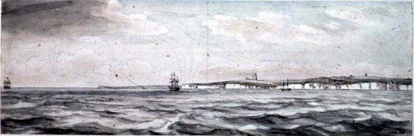 Mimo severní Foreland, Kent od John Constable