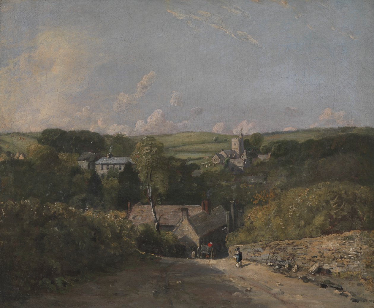 Vesnice Osmington od John Constable