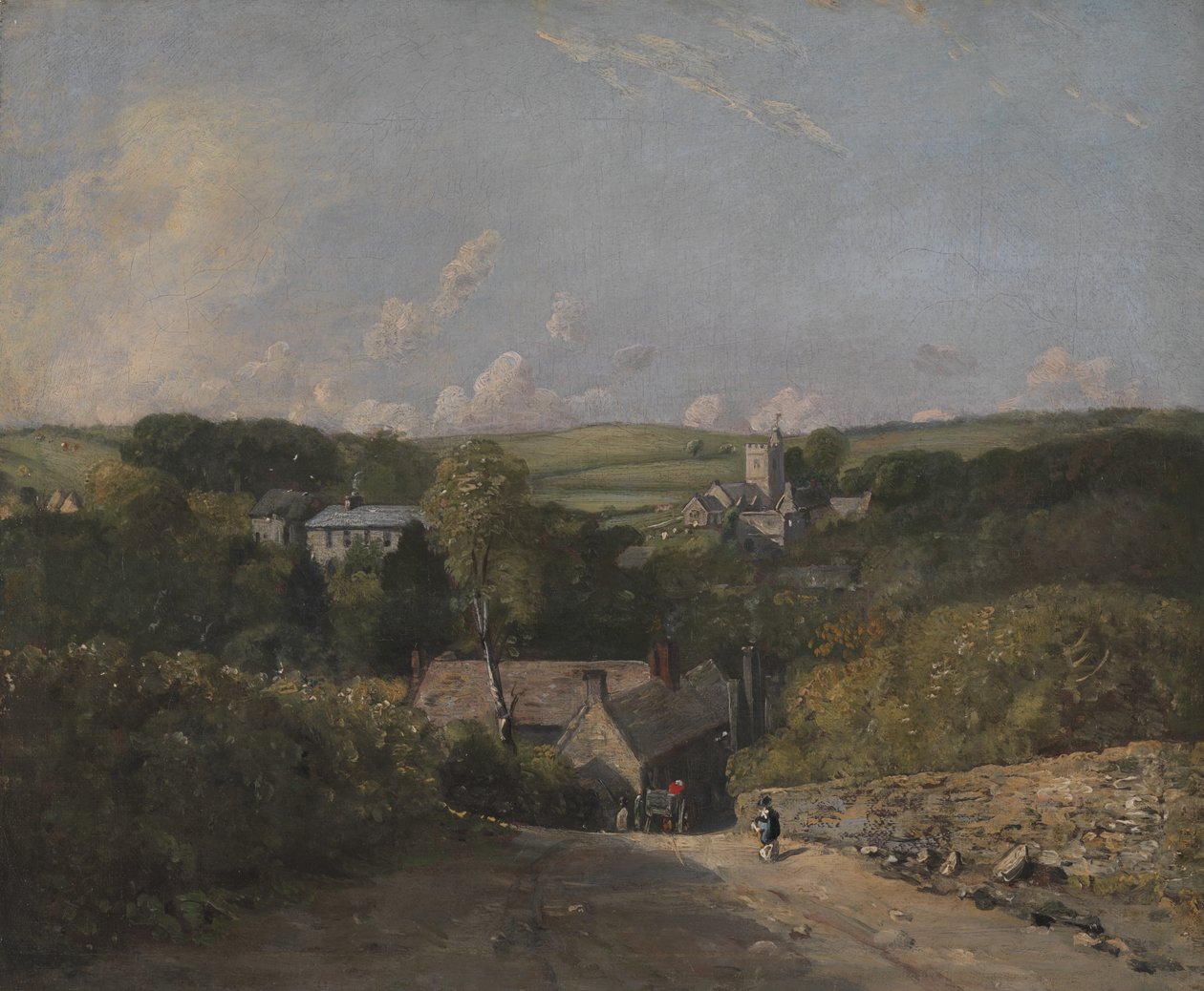 Osmington Village, 1816 až 1817. od John Constable