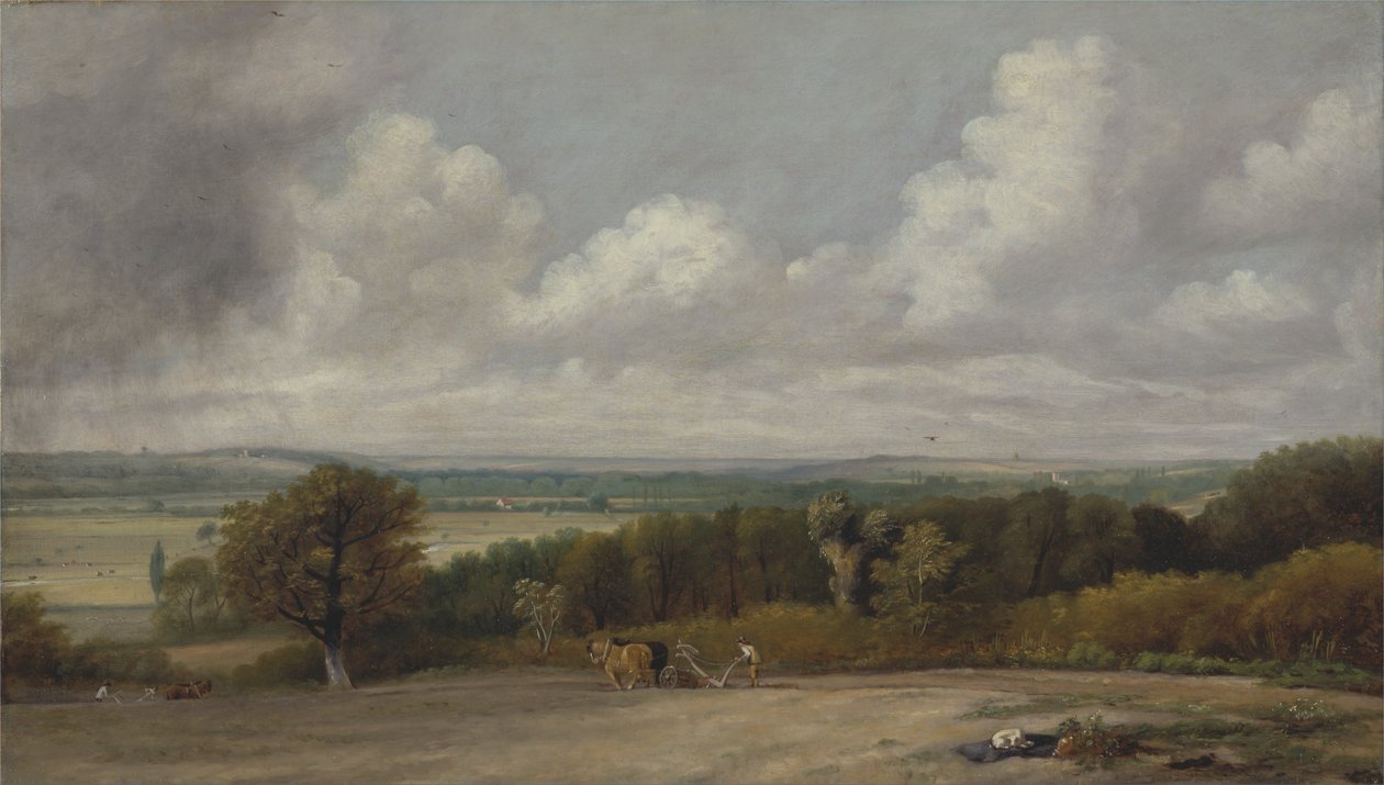 Scéna orby v Suffolku od John Constable
