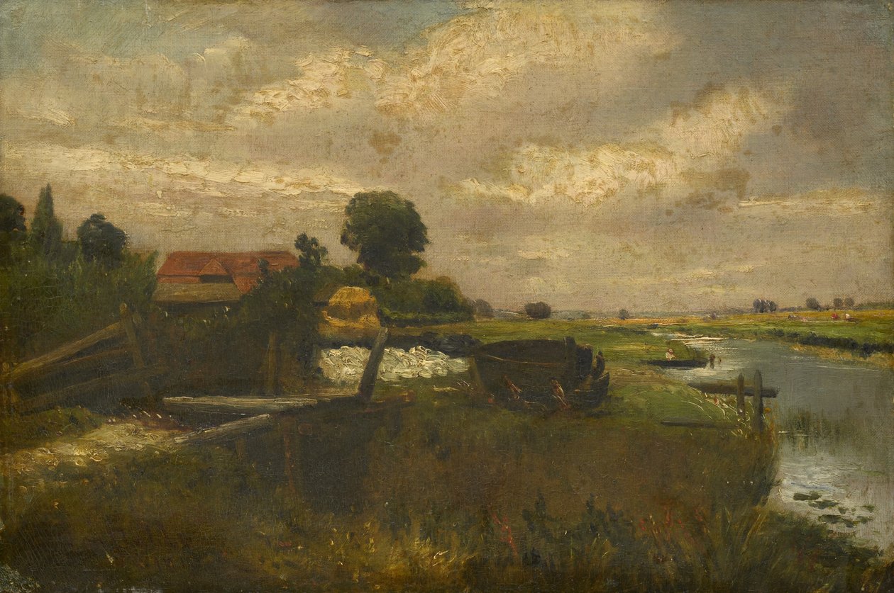 Výhled na řeku od John Constable