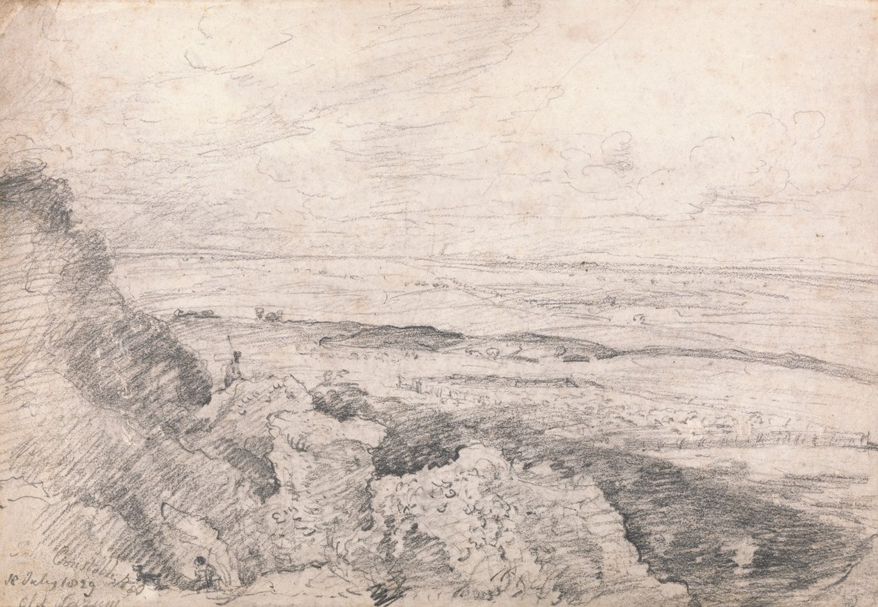 Salisbury Plain z Old Sarum od John Constable