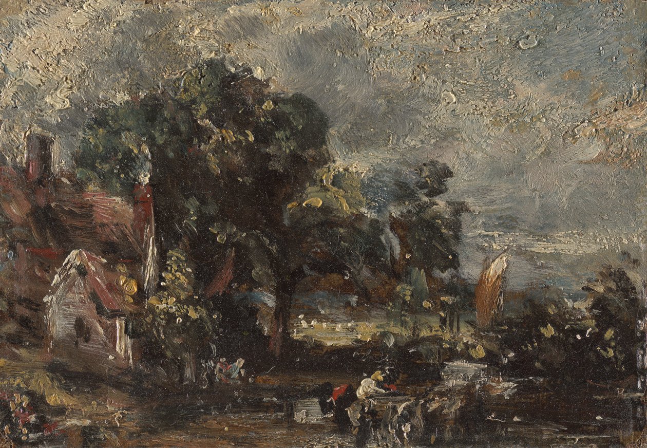 Náčrt pro "The Haywain" od John Constable
