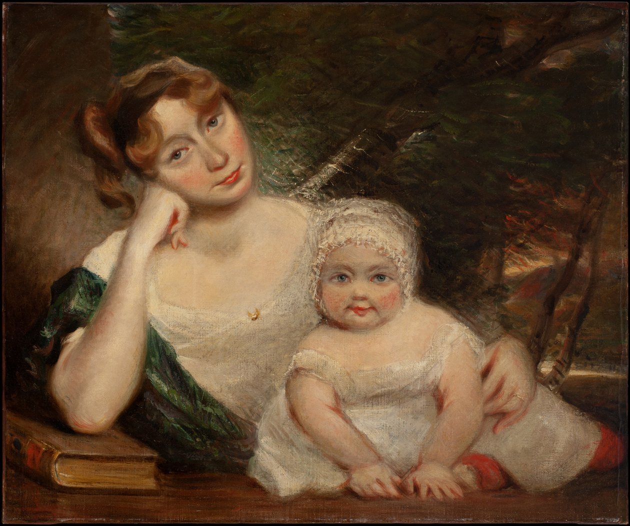 Sophia Lloydová a dítě od John Constable